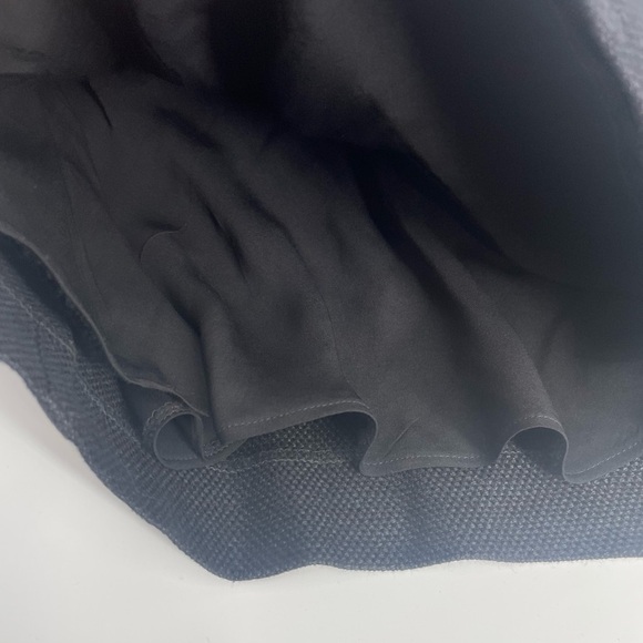 Ralph Lauren Runway Black Linen Button Up Backless Halter Mini Dress Tuxedo 2007 - Picture 15 of 15